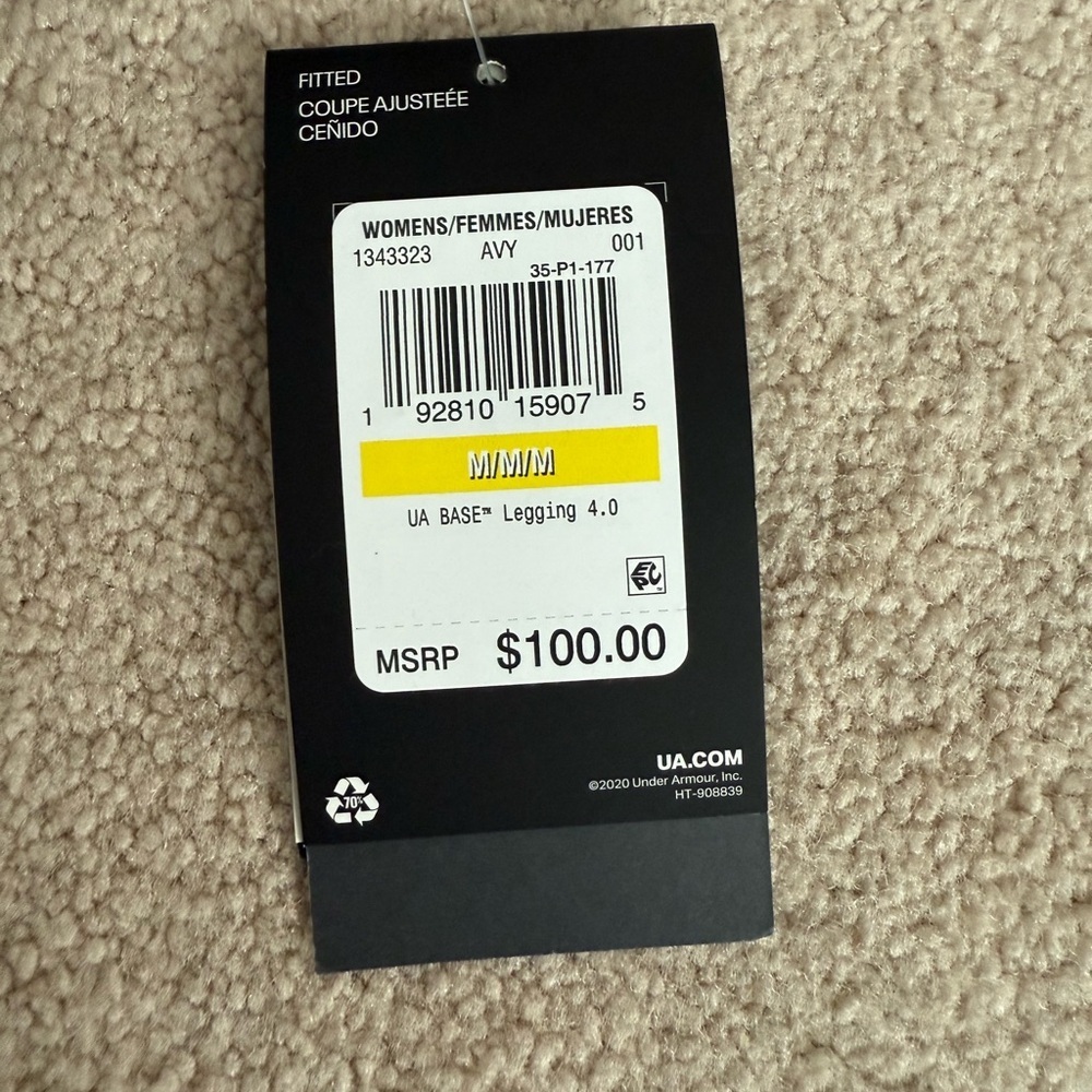 Under Armour base leggings 4.0 - Picture 6 of 6
